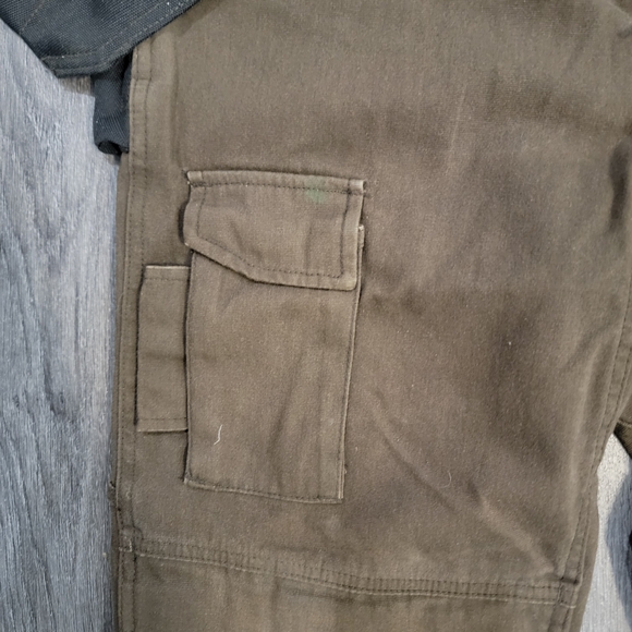 Caterpillar Men's Utility Cargo Pants in Brown and Black Heavy Duty Sx 30x32 - Picture 9 of 9